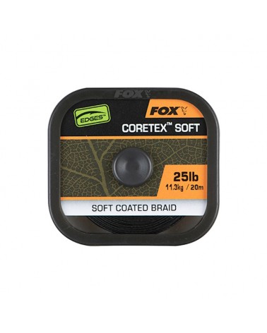 Plecionka W Otulinie Fox Edges Naturals Coretex Soft Coated Braid 25lb 11.3kg 20m