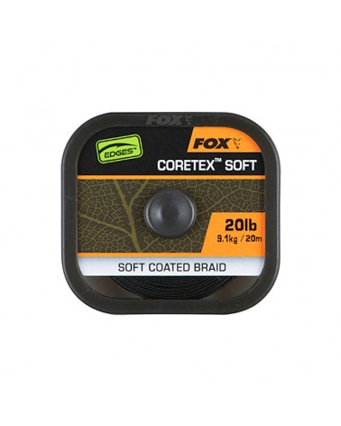 Plecionka W Otulinie Fox Edges Naturals Coretex Soft Coated Braid 20lb 9.1kg 20m