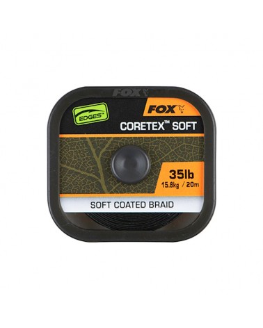 Plecionka W Otulinie Fox Edges Naturals Coretex Soft Coated Braid 35lb 15.8kg 20m