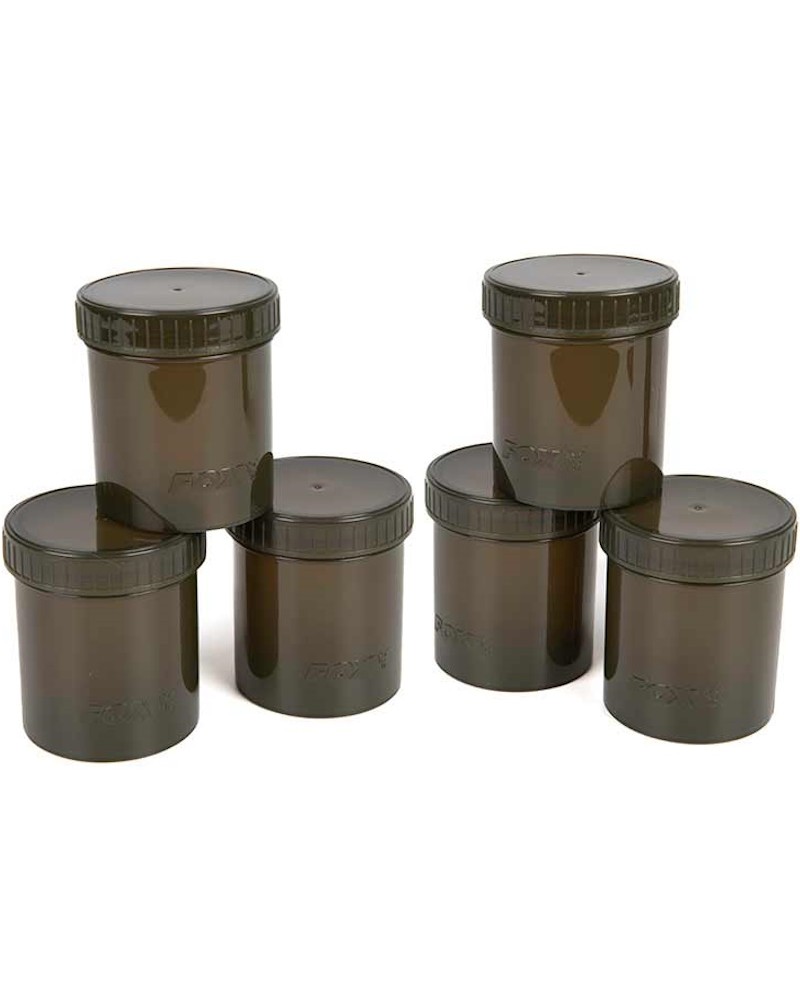Pojemniki Na Kulki Przynęty Karpiowe Fox Edges Hookbait Pots Full 6szt.