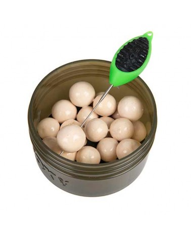 Pojemniki Na Kulki Przynęty Karpiowe Fox Edges Hookbait Pots Half 6szt.