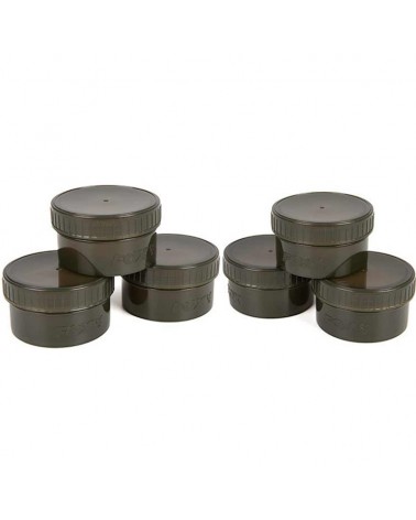 Pojemniki Na Kulki Przynęty Karpiowe Fox Edges Hookbait Pots Half 6szt.