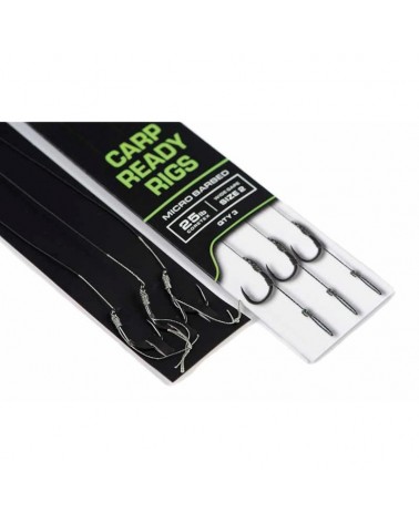 Przypony Karpiowe Fox Carp Ready Rigs Wide Gape Nr 2 25lb 3szt.