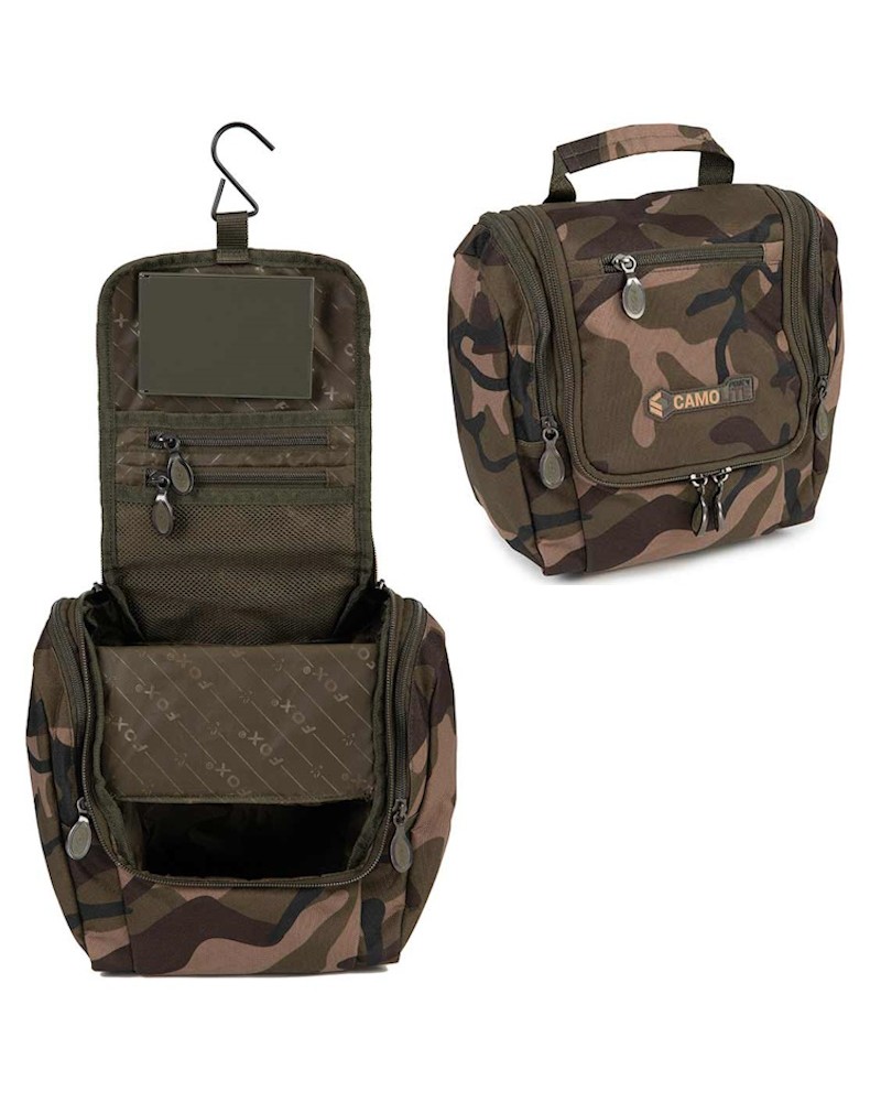 Kosmetyczka Karpiowa Z Wieszakiem Fox Camolite Wash Bag