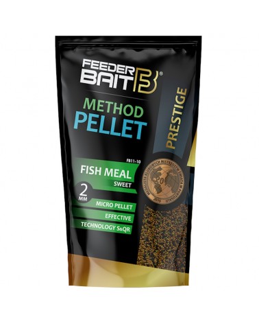 Micro Pellet Feeder Bait Prestige Fish Meal Sweet 2mm 800g