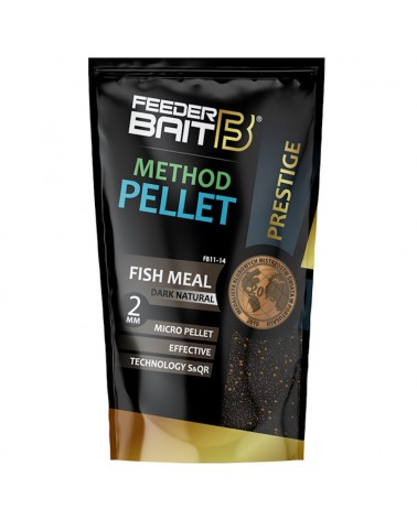 Micro Pellet Feeder Bait Prestige Fish Meal Dark Natural 2mm 800g