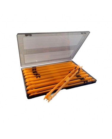 Drabinka Na Zestaw W Pudełku Preston Double Slider Winders In a Box 26cm 16.5-22mm Orange 8szt.