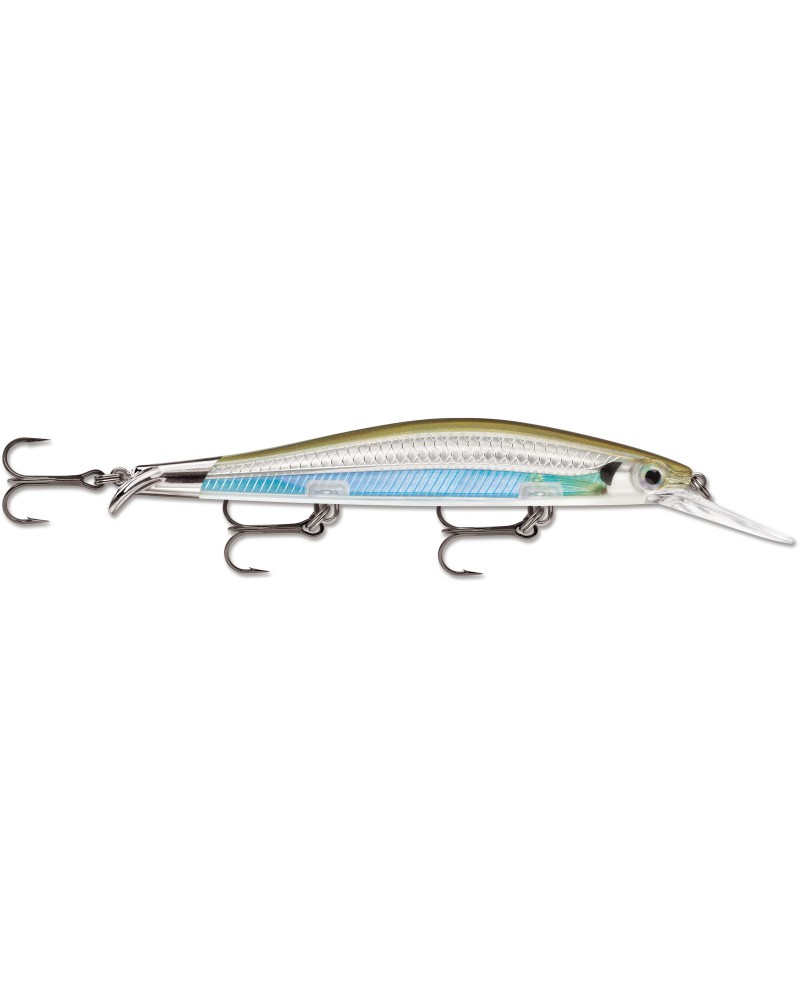 Wobler Rapala Ripstop Deep 12cm 15g 2.4-2.9m RPSD12 MBS Moss Back Shiner