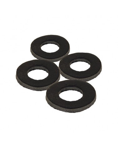 Podkładki Skórzane Do Podpórek Buzz Barów Fox Black Label Leather Washers 4szt.