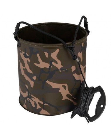 Pojemnik Wiaderko Do Nabierania Wody Fox Aquos Camolite Water Bucket 10l 24.5x25cm