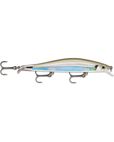 Wobler Rapala Ripstop 12cm 14g 1.3-1.6m RPS12 MBS Moss Back Shiner