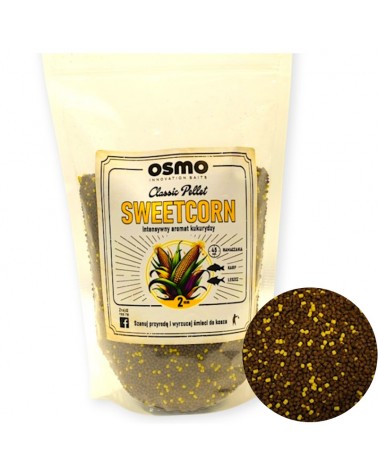 Pellet Method Feeder Osmo Classic Sweetcorn Słodka Kukurydza 2mm 800g