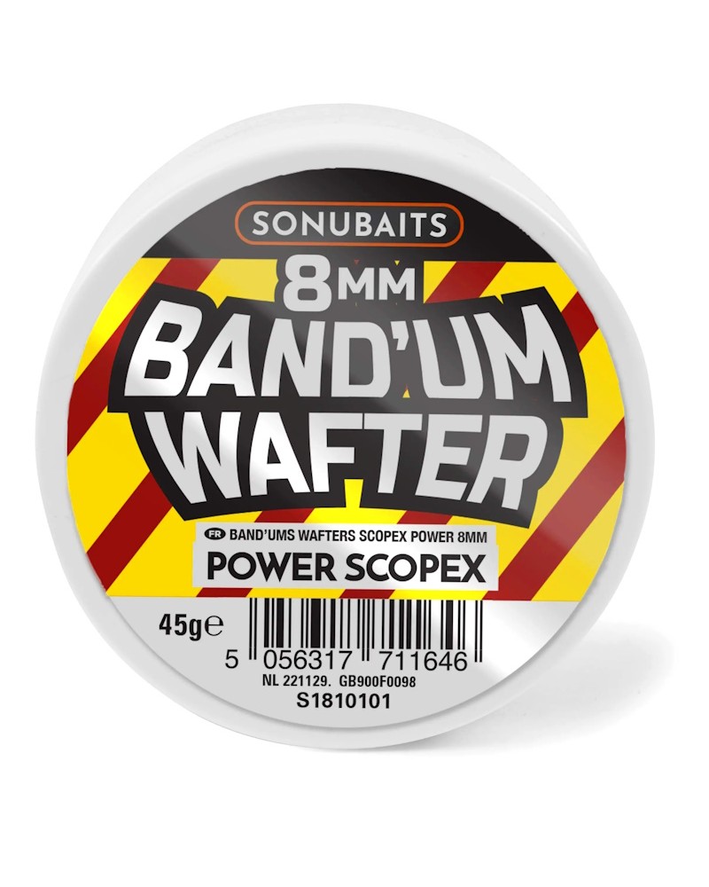 Przynęta Dumbells Sonubaits Band'Um Wafters Power Scopex 8mm 45g