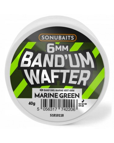 Przynęta Dumbells Sonubaits Band'Um Wafters Marine Green 6mm 40g