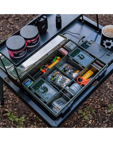 Stolik Karpiowy Z Półką Fox 2 Tier Bivvy Table 32-50x38x57cm 13x49cm