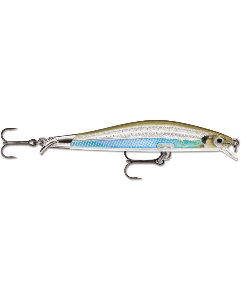 Wobler Rapala Ripstop 9cm 7g MBS Moss Back Shiner 0.9-1.2m neutralny