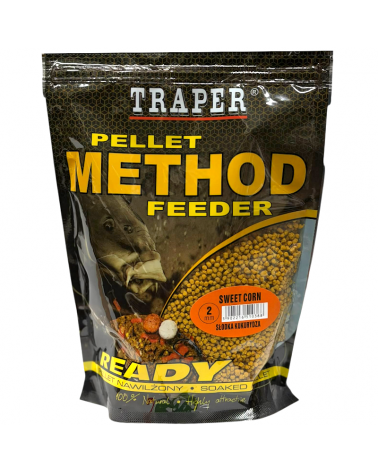 Method Feeder Pellet Traper Ready Słodka Kukurydza Sweetcorn 2mm 500g