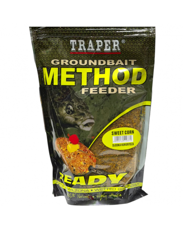 Zanęta Traper Method Feeder Ready Słodka Kukurydza Sweetcorn 750g