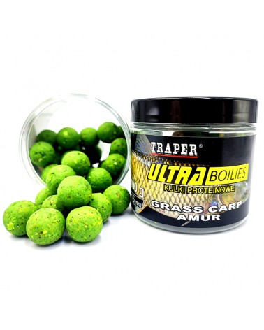 Kulki Proteinowe Traper Ultra Hakowe Amur 12mm 100g