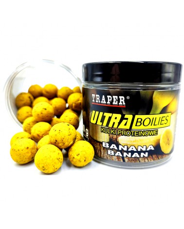 Kulki Proteinowe Traper Ultra Hakowe Banan 12mm 100g