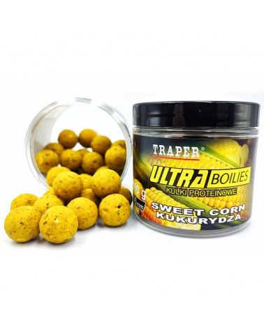 Kulki Proteinowe Traper Ultra Hakowe Kukurydza 12mm 100g