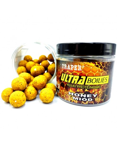 Kulki Proteinowe Traper Ultra Hakowe Miód 12mm 100g