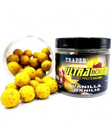 Kulki Proteinowe Traper Ultra Hakowe Wanilia 12mm 100g