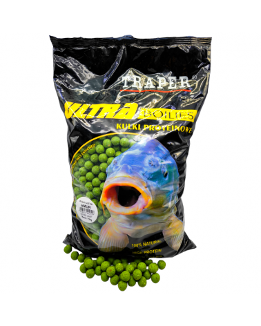 Kulki Proteinowe Traper Ultra Zanętowe Amur 20mm 5kg