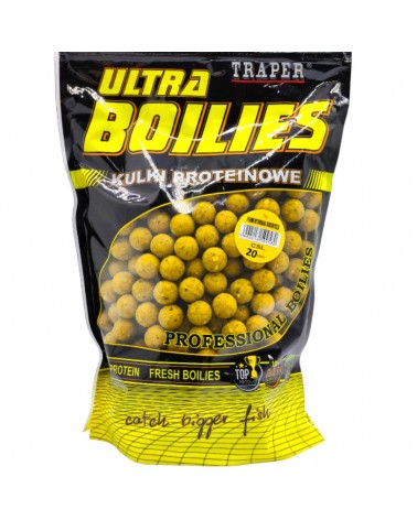 Kulki Proteinowe Traper Ultra Zanętowe CSL Fermentowana Kukurydza 20mm 1kg