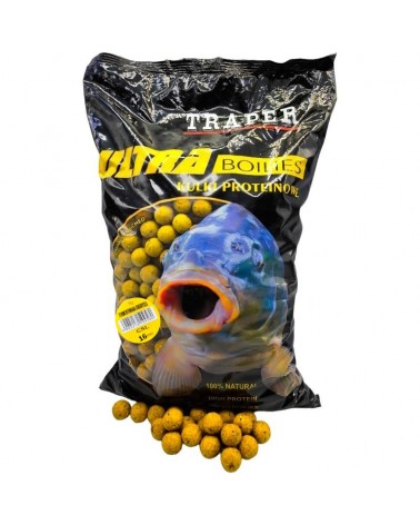 Kulki Proteinowe Traper Ultra Zanętowe CSL Corn Steped Liquour 16mm 5kg