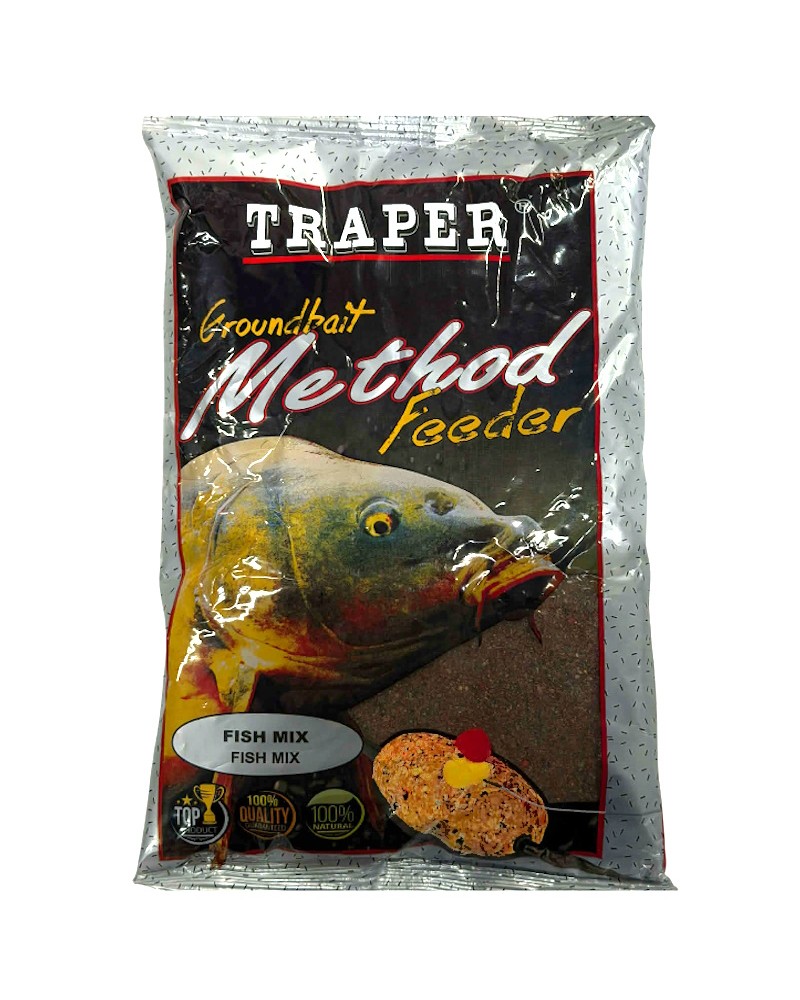 Zanęta Traper Method Feeder Fish Mix Ryba 750g