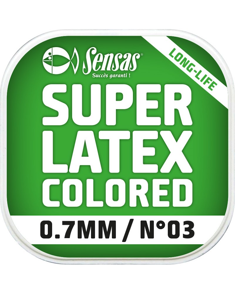 Amortyzator Guma Do Tyczki Sensas Super Latex Colored No 3 0.70mm 6m