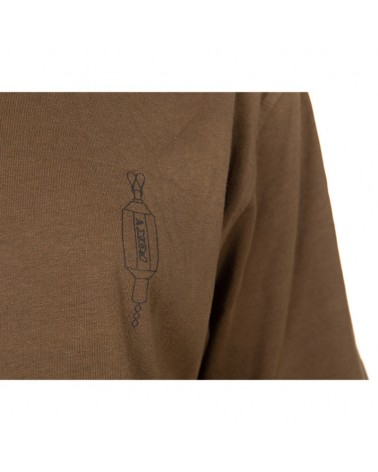 Koszulka Wędkarska T-Shirt Fox Khaki Indicator T