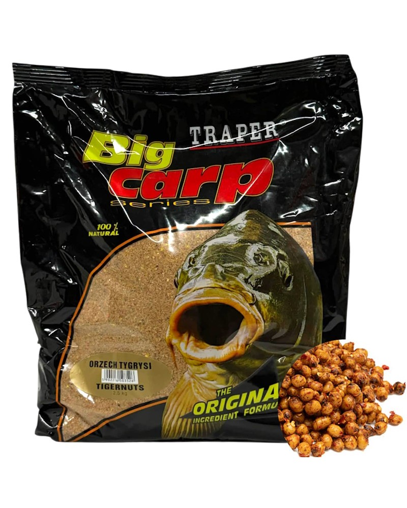 Zanęta Gruboziarnista Traper Big Carp Orzech Tygrysi 2.5kg