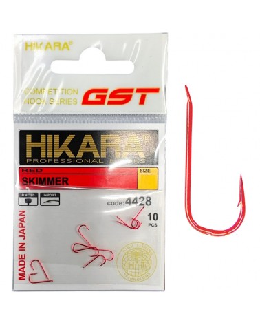 Haczyki Traper Hikara GST Skimmer Red Nr 20 10szt.