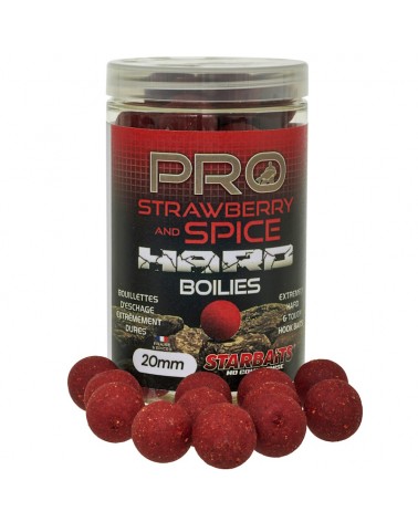 Kulki Haczykowe Starbaits Probiotic Strawberry Spice Hard 20mm 200g