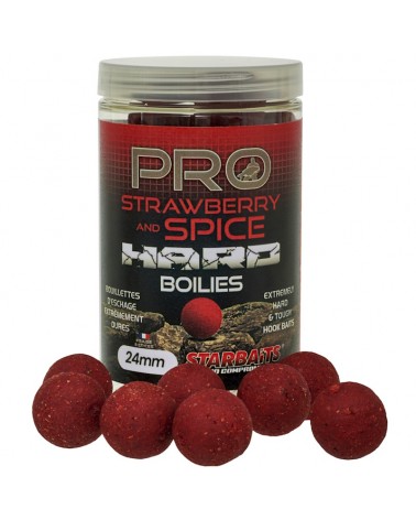 Kulki Haczykowe Starbaits Probiotic Strawberry Spice Hard 24mm 200g