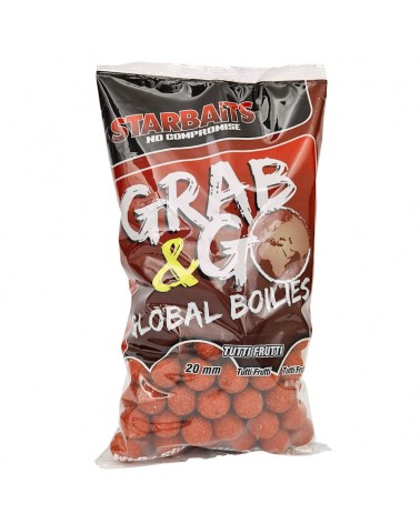 Kulki Proteinowe Starbaits Grab&Go Global Tutti Frutti Owoce 20mm 0.8kg