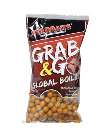 Kulki Proteinowe Starbaits Grab&Go Global Banana Cream 14mm 0.8kg