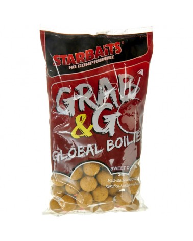 Kulki Proteinowe Starbaits Grab&Go Global Sweet Corn Kukurydza 24mm 0.8kg
