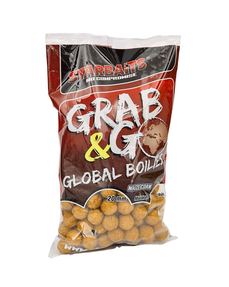 Kulki Proteinowe Starbaits Grab&Go Global Sweet Corn Kukurydza 20mm 0.8kg