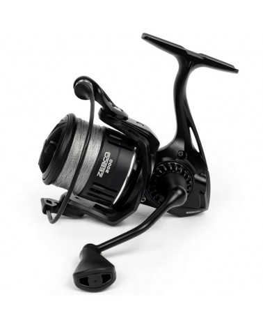 Kołowrotek Spinningowy Z Plecionką Zebco Loaded Spin FD 2000 Reel 0.14mm PE