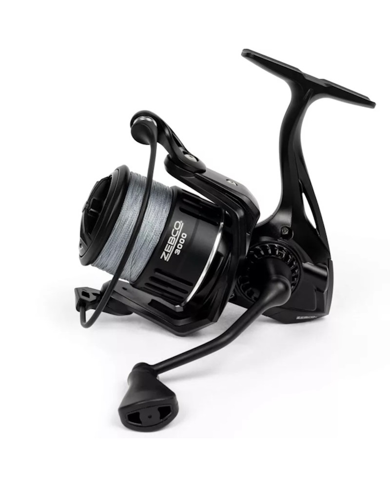 Kołowrotek Spinningowy Z Plecionką Zebco Loaded Spin FD 3000 Reel 0.18mm PE