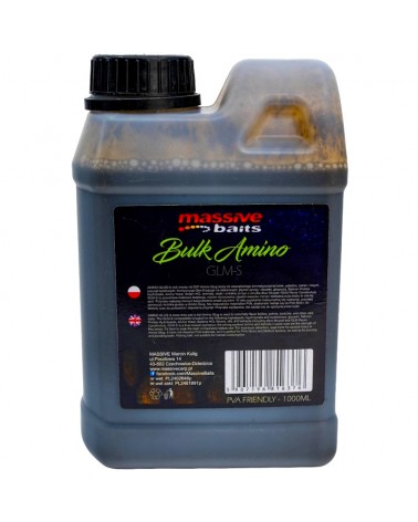 Zalewa Massive Baits Liquids Bulk Amino GLM-S 1000ml