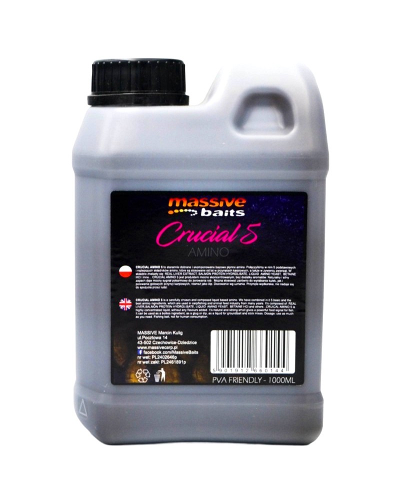 Zalewa Massive Baits Liquids Crucial Amino 5 1000ml
