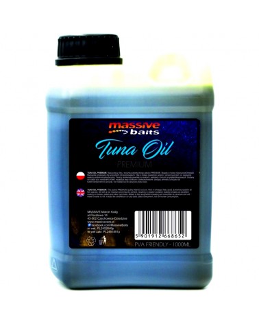 Zalewa Massive Baits Liquids Tuna Oil Premium 1000ml