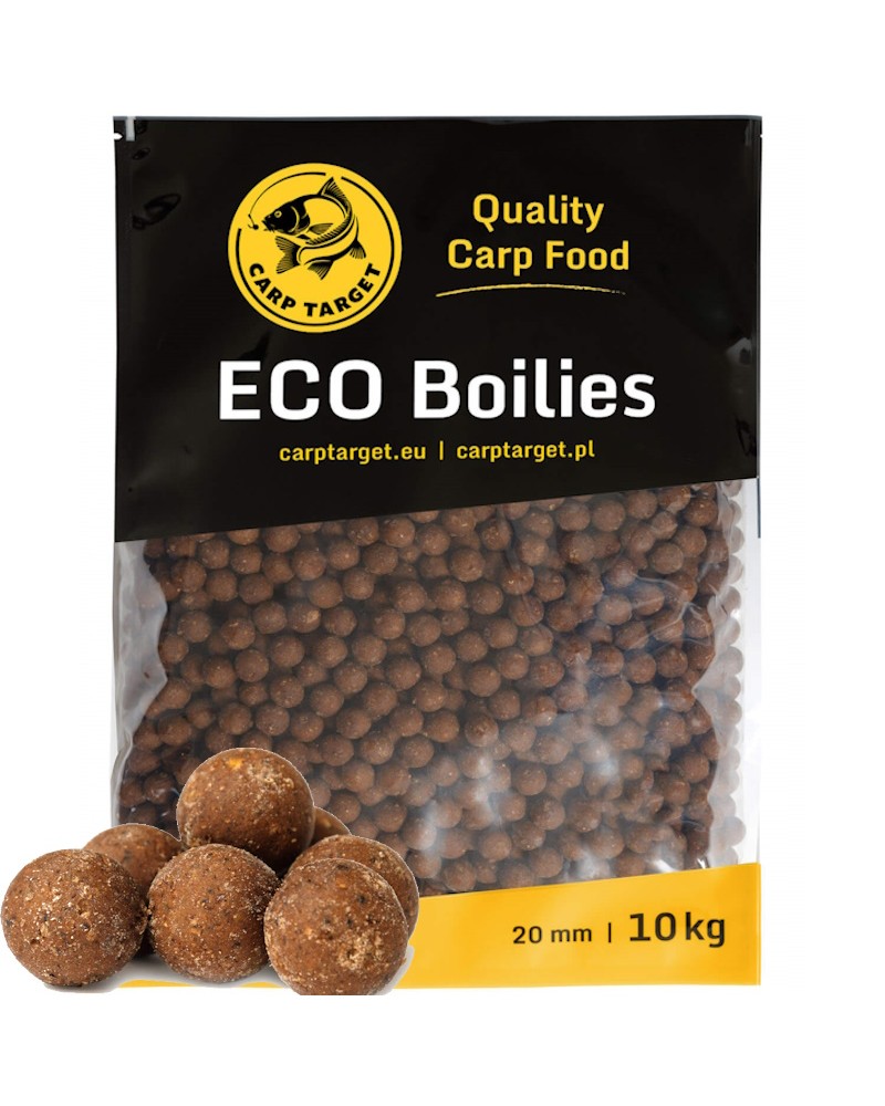 Kulki Proteinowe Zanętowe Carp Target ECO Boilies Scopex Squid Kałamarnica 20mm 10kg