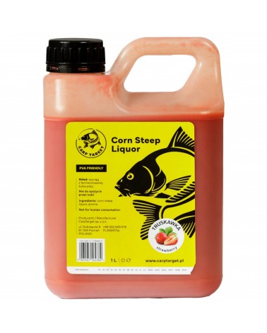 Gęsty Wyciąg Z Kukurydzy Carp Target CSL Truskawka Strawberry 1L PVA Friendly