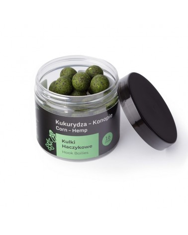 Kulki Haczykowe Carp Target Kukurydza Konopie Sweetcorn Hemp Premium 16mm 200ml