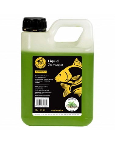 Liquid Gęsty Booster Carp Target Konopia Hemp 1L PVA Friendly
